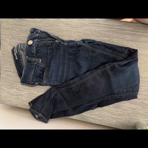 American Eagle Dark Denim Jeggings